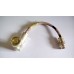 TEST CABLE 6 INCH LG BNC FEMALE TO N TYPE FEMALE